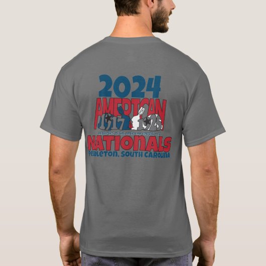 2024 BARNSC Nationals Officieel T-shirt (Achterkant)