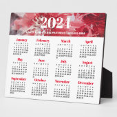 2024 Bedrijfskalender Ezel Plaque Fotoplaat (Zijkant)