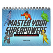 2024 Beheers uw superkrachten kalender (Hoes)