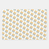 2024 Big Brother Wachten op Baby Inpakpapier Vel (Voorkant 3)