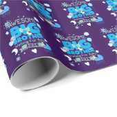 2024 Big Brother Wachten op Nieuwe Baby Cadeaupapier (Rol Hoek)