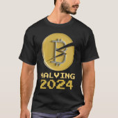 2024 Bitmunt Halving Crypto Cryptocurrency Halveni T-shirt (Voorkant)