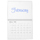 2024 Blanco Agenda Met Feestdagen Kalender (Feb 2026)