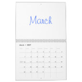 2024 Blanco Agenda Met Feestdagen Kalender (Mar 2027)
