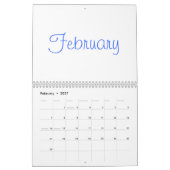 2024 Blanco Agenda Met Feestdagen Kalender (Feb 2027)