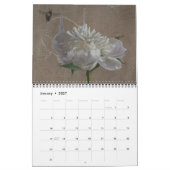 2024 Bloemen Botanische Kunst Kalender (Jan 2027)
