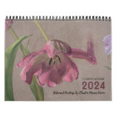 2024 Bloemen Botanische Kunst Kalender (Hoes)
