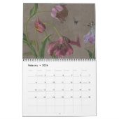 2024 Bloemen Botanische Kunst Kalender (Feb 2026)