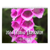 2024 Bloemen explosie kalender (Hoes)