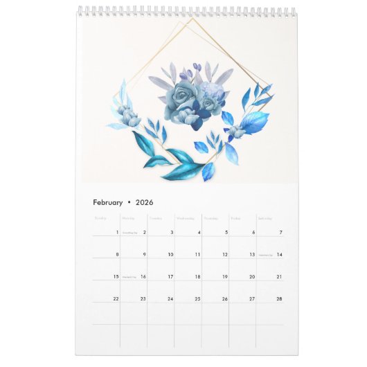 2024 Bloemenkalender Kalender (Feb 2026)