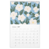 2024 Bloemenkalender Kalender (Jan 2027)
