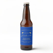 2024 Blue Gold Script Pet Afstuderen