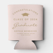 2024 Blush Gold Afstuderen Koelbox Blikjeskoeler (Achterkant)