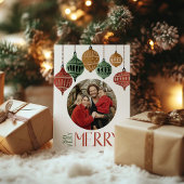 2024 Boho Zo Erg Vrolijk Kerstfeest Familie Kaart