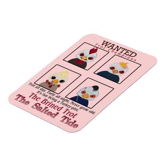 2024 Brined Trot Champion Magnet Magneet (Linkerzijde)