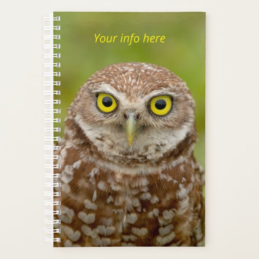 2024 Burrowing Owl Planner (Voorkant)