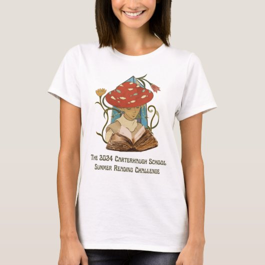 2024 Carterhaugh Summer Reading Challenge Shirt (Voorkant)