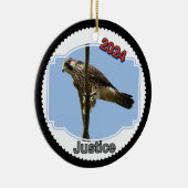 2024 Ceramic Circle Ornament Justice (Rechts)