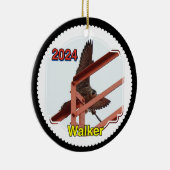 2024 Ceramic Circle Ornament Walker (Rechts)