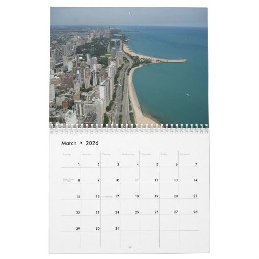 2024 Chicago Kalender (Mar 2026)