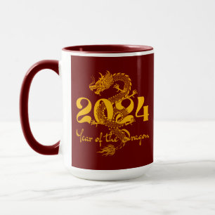 2024 Chinees Nieuwjaar Jaar van de Draak Mok