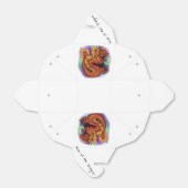 2024 Chinees Zodiac Jaar van de Draak Bedankdoosjes (Uitgevouwen)