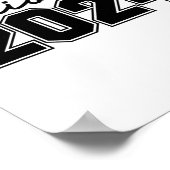 2024 CL van 2024 Laatste dag van school Afstuderen Poster (Hoek)