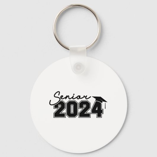 2024 CL van 2024 Laatste dag van school Afstuderen Sleutelhanger (Voorkant)
