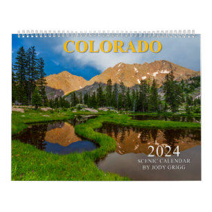 2024 Colorado Schilderachtig Kalender