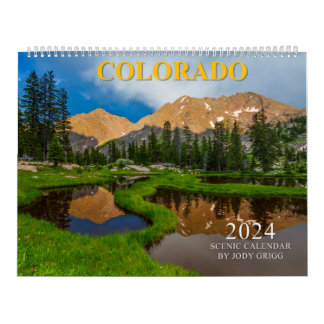 2024 Colorado Schilderachtig Kalender