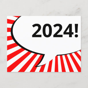 2024 Comic Bubble briefkaart