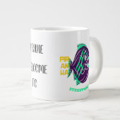 2024 Corporate Nieuwe Gezichten Aangepaste Karikat Grote Koffiekop (Voorkant rechts)