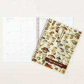 2024 Cottagecore  Naturalist Mushrooms Planner (Display)