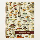 2024 Cottagecore  Naturalist Mushrooms Planner (Voorkant)
