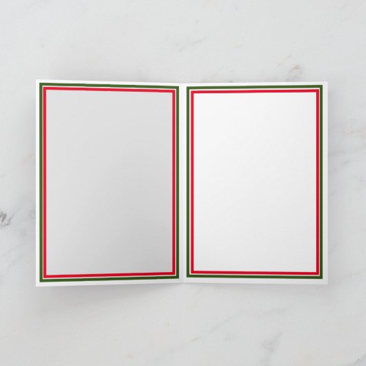 2024 Cowboy Kerstboom Kaart (Binnen)