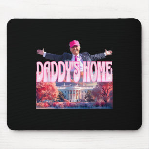 2024 Daddys Huis Grappig Trump Roze Take America B Muismat