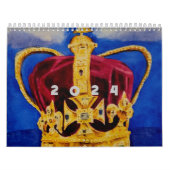 2024 Dagelijkse Keizerin Kunstkalender Kalender (Hoes)