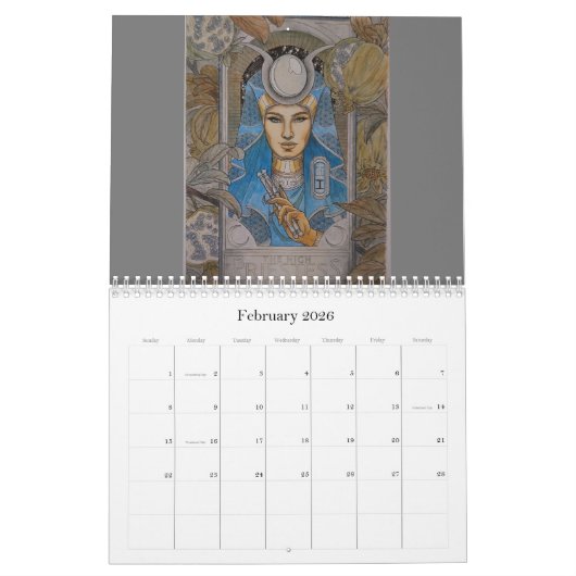 2024 Dagelijkse Keizerin Kunstkalender Kalender (Feb 2026)