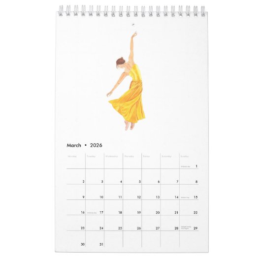 2024 Dans kunstkalender Kalender (Mar 2026)