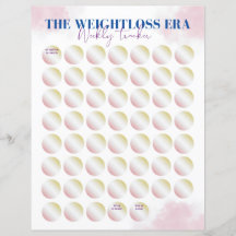 2024 De Gewichtsverlies ERA Tracker - 52 Week Trac