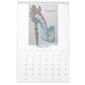 2024 De kunst van de schoenenkalender nummer 2 Kalender (Jan 2027)