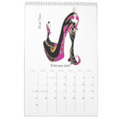 2024 De kunst van de schoenenkalender nummer 2 Kalender (Feb 2027)