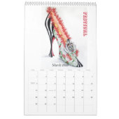 2024 De kunst van de schoenenkalender nummer 2 Kalender (Mar 2026)