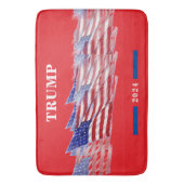 2024 Donald Trump Amerikaanse vlag Badmat (Voorkant Verticaal)