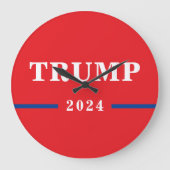 2024 Donald Trump Grote Klok (Voorkant)