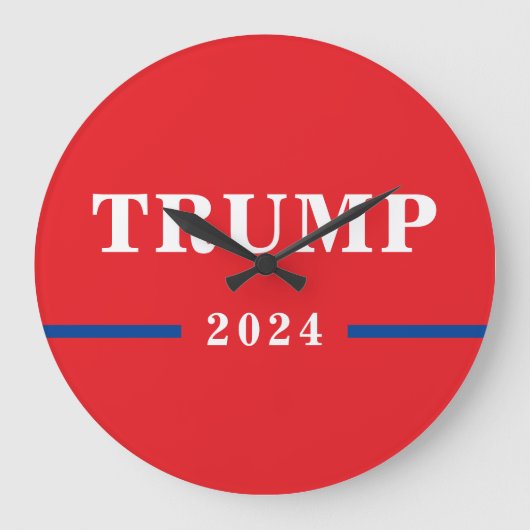 2024 Donald Trump Grote Klok (Voorkant)