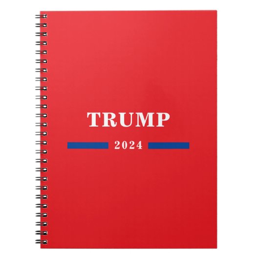 2024 Donald Trump Notitieboek (Voorkant)