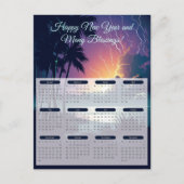 2024 Donder & Bliksem Kalender Briefkaart (Voorkant)