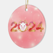 2024, Dragon Ornament (Links)
