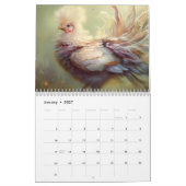 2024 Dreamy Chickens Fantasy Kunstkalender Kalender (Jan 2027)